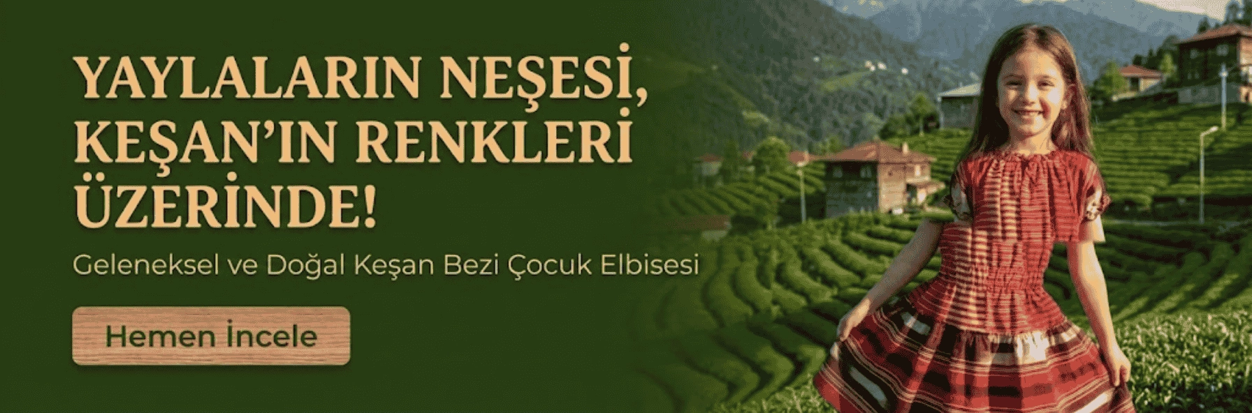 Yöresel folklör ve özel keşan ve rize bezi kıyafetler
