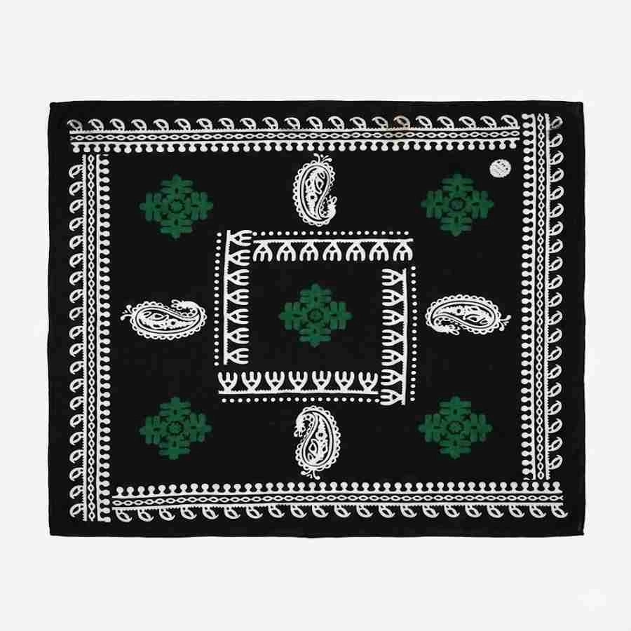 %100 Pamuklu Geleneksel Desenli Yazma (90x90 cm)