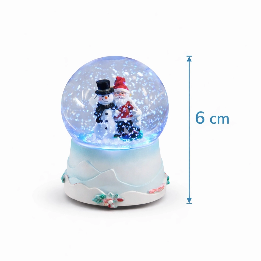 LED Işıklı Karadeniz Hatırası Kar Küresi