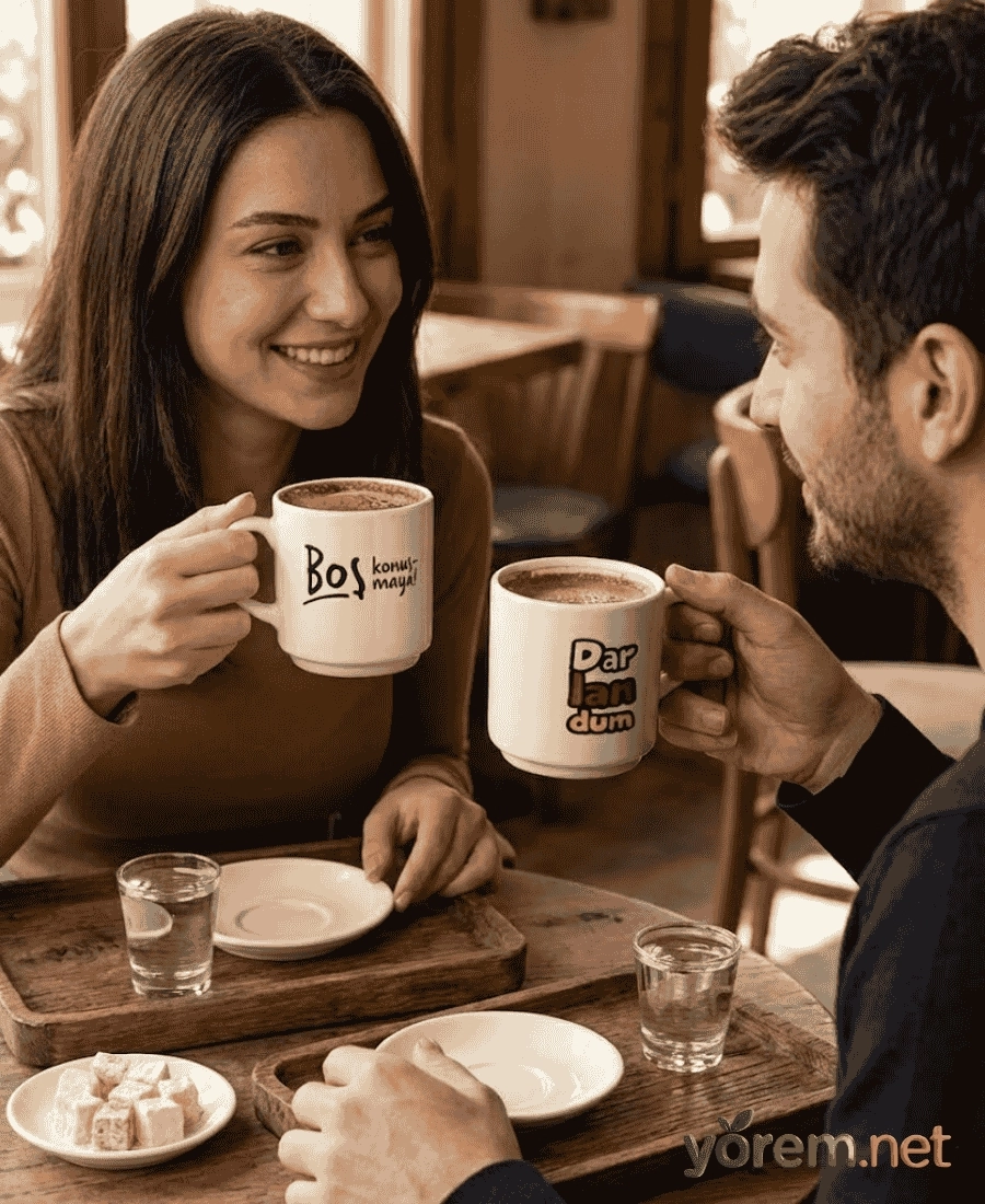 Karadeniz Şiveli Tasarım Kupa Fincan  (125 ml)