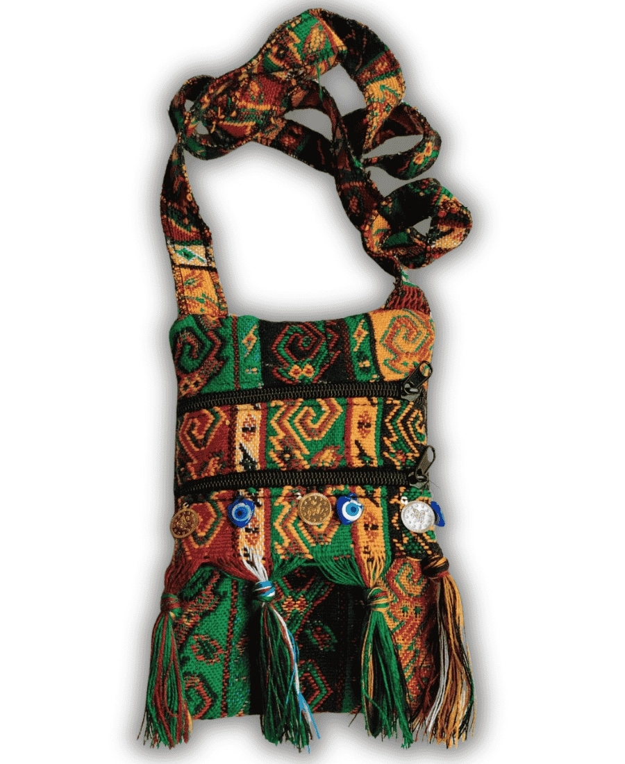 Keşan Desenli Omuz Çantası 