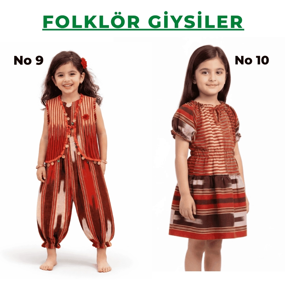 Karadeniz Kız Folklor Elbisesi Kombini | Seç- Oluştur Modüler Sahne Seti