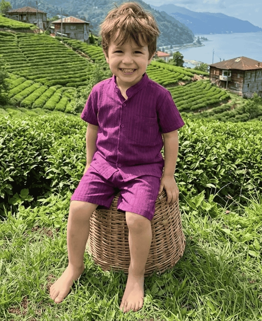 Erkek Keşan Elbise % 100 Pamuk