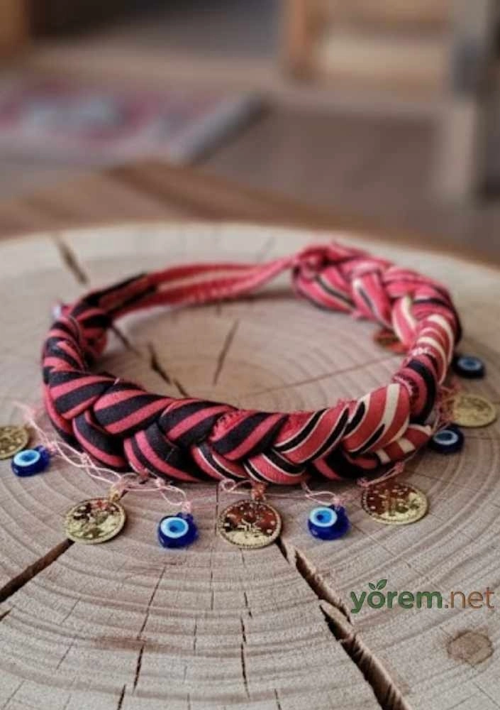 Lastikli ve Örgülü Keşan Bandana