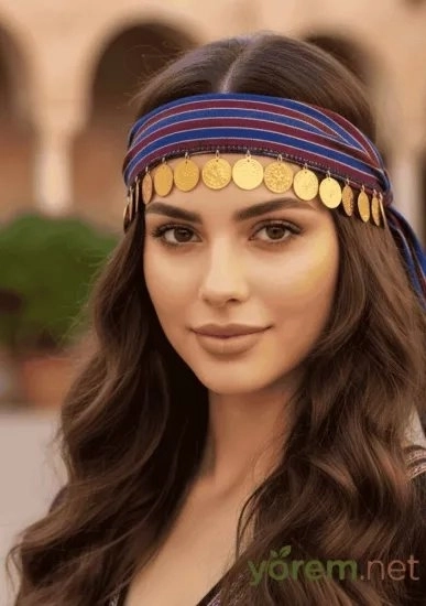 Pullu Keşan Bandana  Alınlık