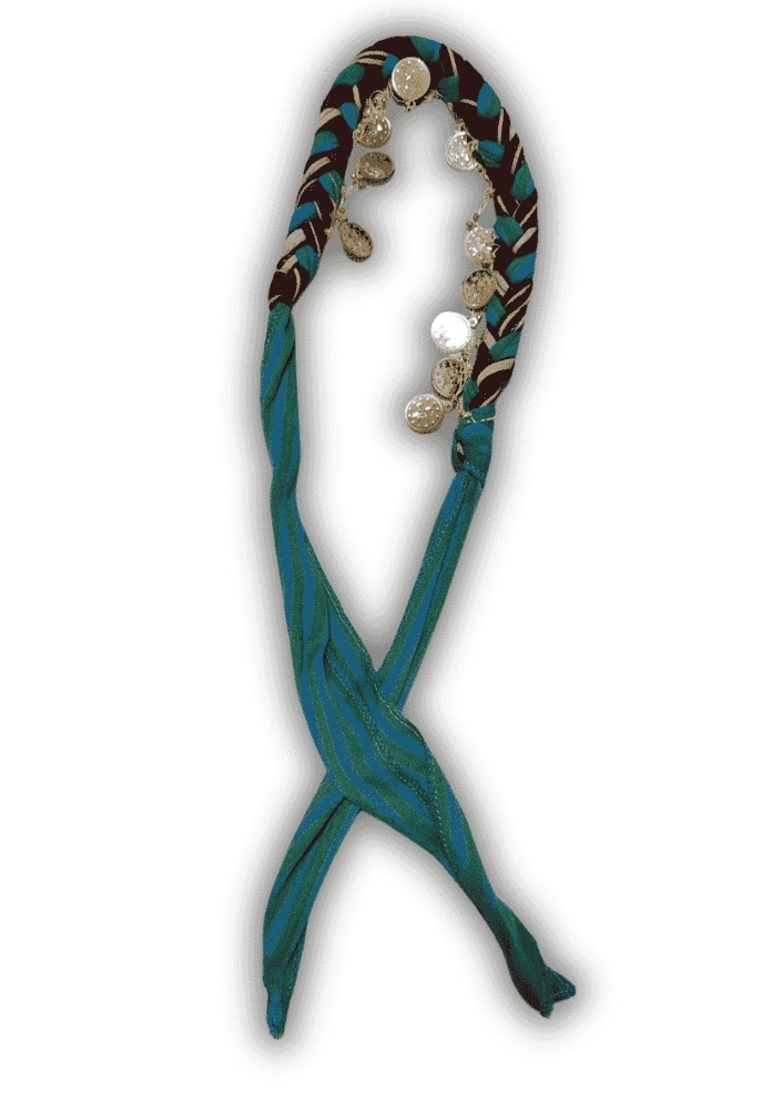 Örgülü Keşan Bandana