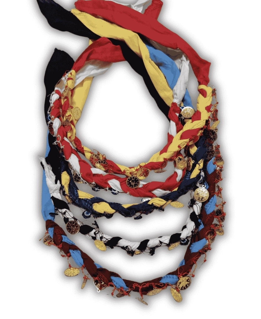 Örgülü Keşan Bandana