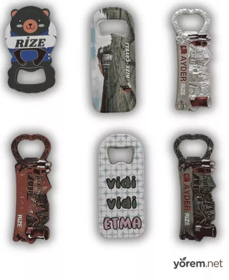 Metal Magnet Şişe Açacakları