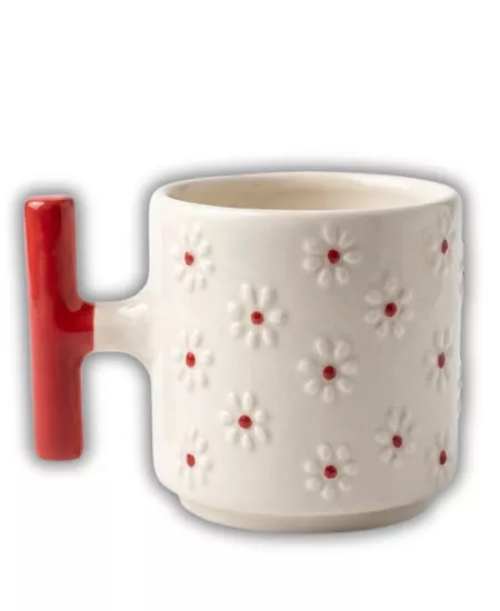 El Boyama Seramik Kupa Bardak