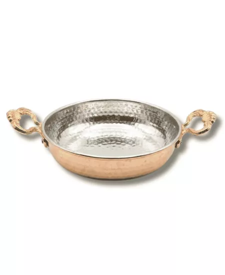 El Dövmesi Kalaylı Bakır Kuymak Tavası