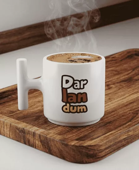 Karadeniz Şiveli Tasarım Kupa Fincan