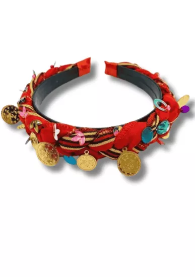 Liralı Keşan Taç | Rize Bezi Desenli