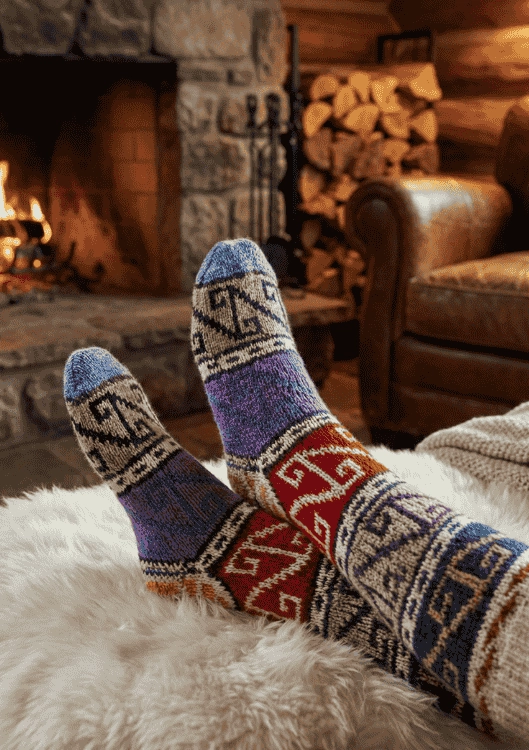 Hakiki  Yün Çorap  Boy: 50 cm